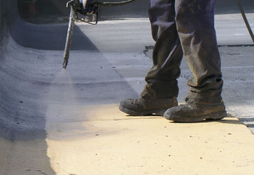 Coating systems over Nova Scotia spray foam roof systems